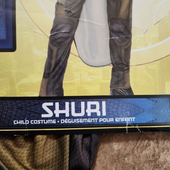Marvel Shuri Costume | Black Panther | Youth Small | Halloween Dress-Up - Picture 6 of 6